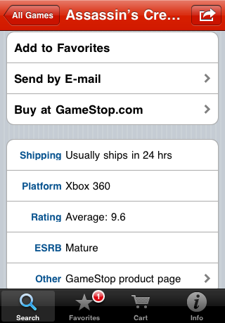 Search & Scan - GameStop.com edition free app screenshot 3