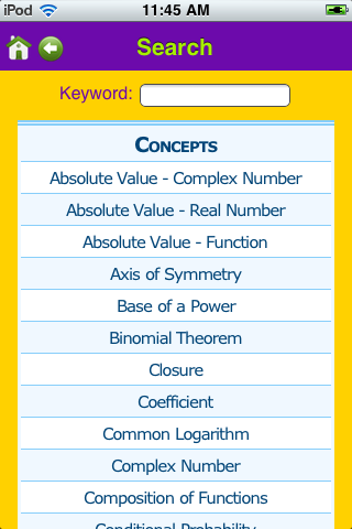 Algebra-2 Lite free app screenshot 3