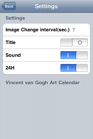 Gogh Calendar Free free app screenshot 3