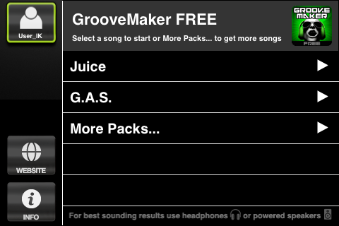 GrooveMaker FREE free app screenshot 2