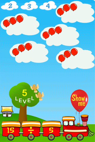 Math Train Free - Multiplication Division for Kids free app screenshot 3