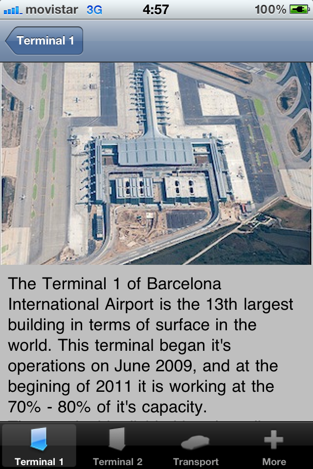 BCN Airport free app screenshot 3