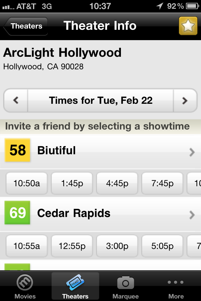 Movie Finder by Metacritic free app screenshot 3