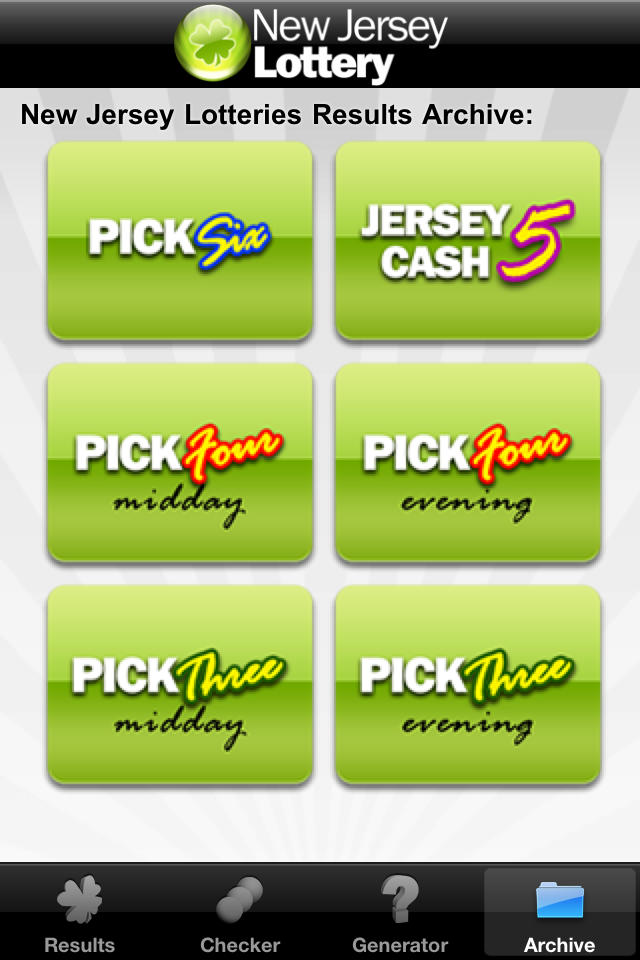 NJ Lottery free app screenshot 4