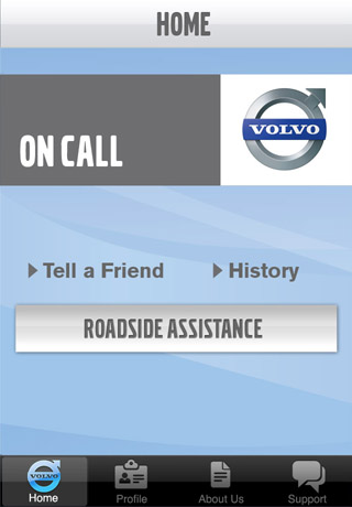 Volvo On Call free app screenshot 1