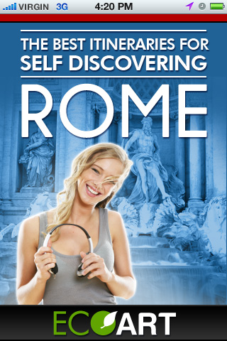 The best itinerarie self for discovering Rome free app screenshot 1