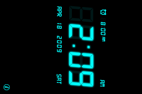 Alarm Night Clock Lite free app screenshot 4