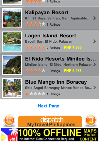 MyTravelPhilippines.com free app screenshot 2