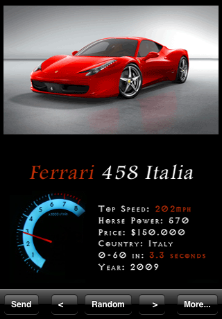 Fastest Cars in the World (Lite) free app screenshot 3
