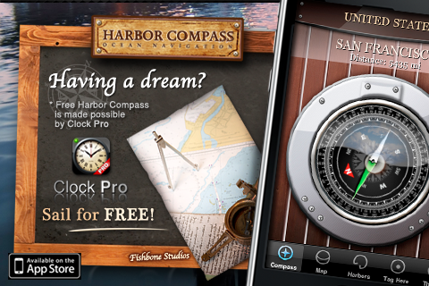 Harbor Compass Pro free app screenshot 1