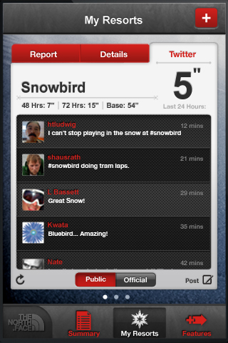 The Snow Report free app screenshot 3