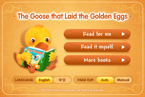 iReading - The Goose that Laid the Golden Eggs free app screenshot 3