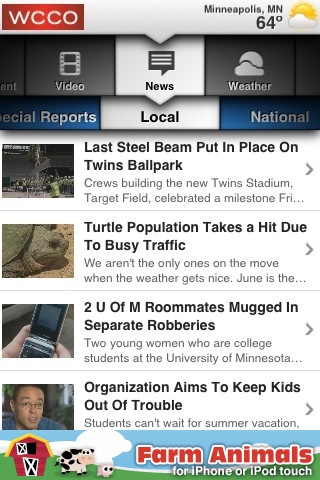 WCCO Mobile Local News free app screenshot 1
