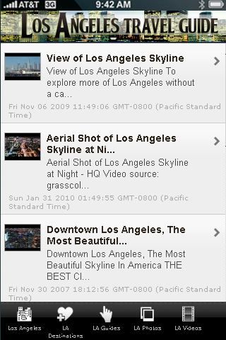 Los Angeles City Guide free app screenshot 3