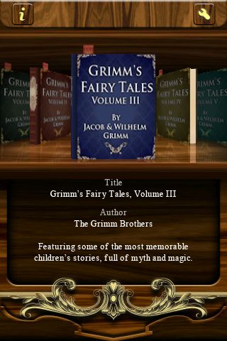 Grimm's Fairy Tales - 3D Classic Literature free app screenshot 1