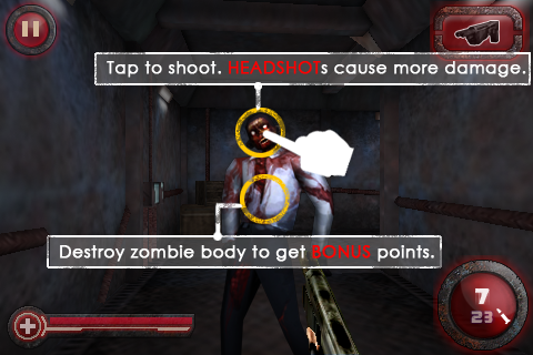 Zombie Crisis 3D Free free app screenshot 1