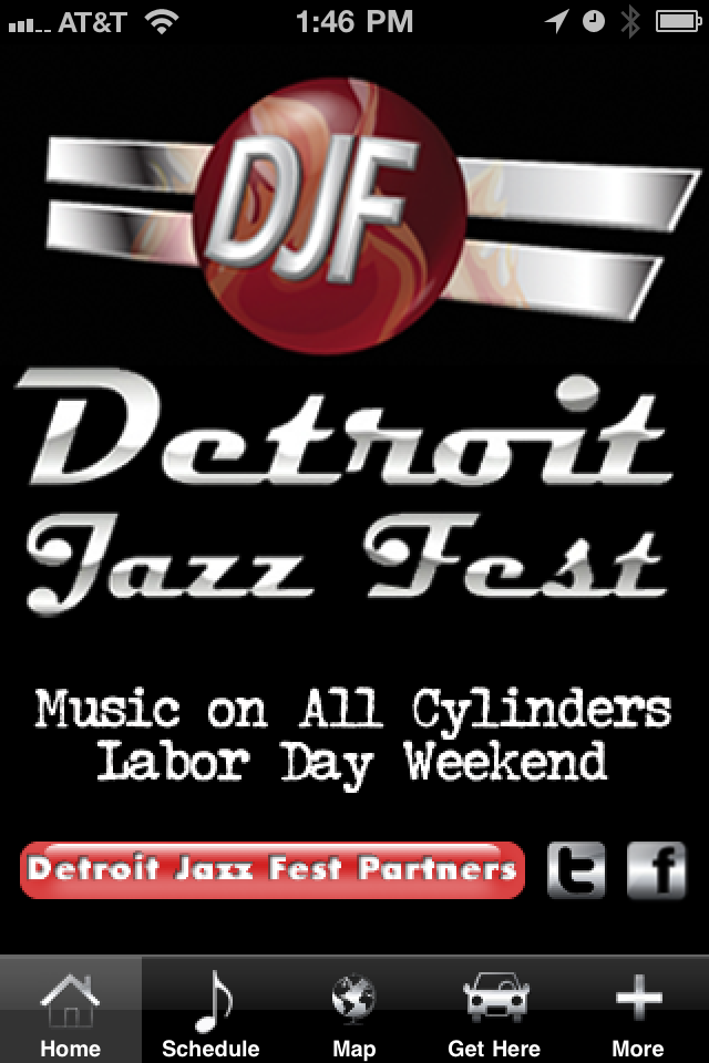 Detroit International Jazz Festival free app screenshot 1