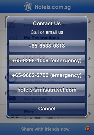 Hotels.com.sg free app screenshot 3