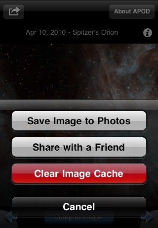 Astronomy Picture of the Day free app screenshot 3
