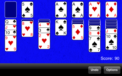 Solitaire Classic for iPad free app screenshot 2