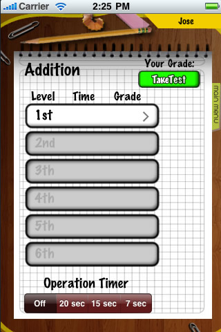 Math Tutor Lite free app screenshot 3