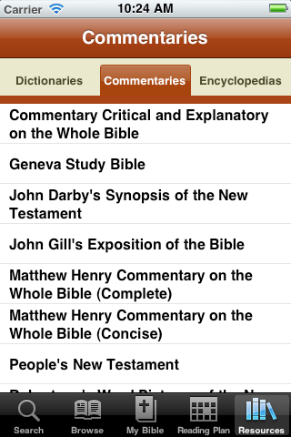 Free Bible Study Tools free app screenshot 3