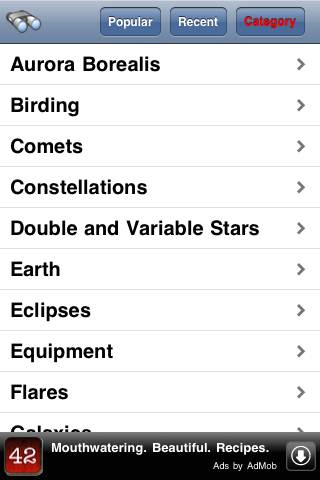 Astronomy Backgrounds free app screenshot 4