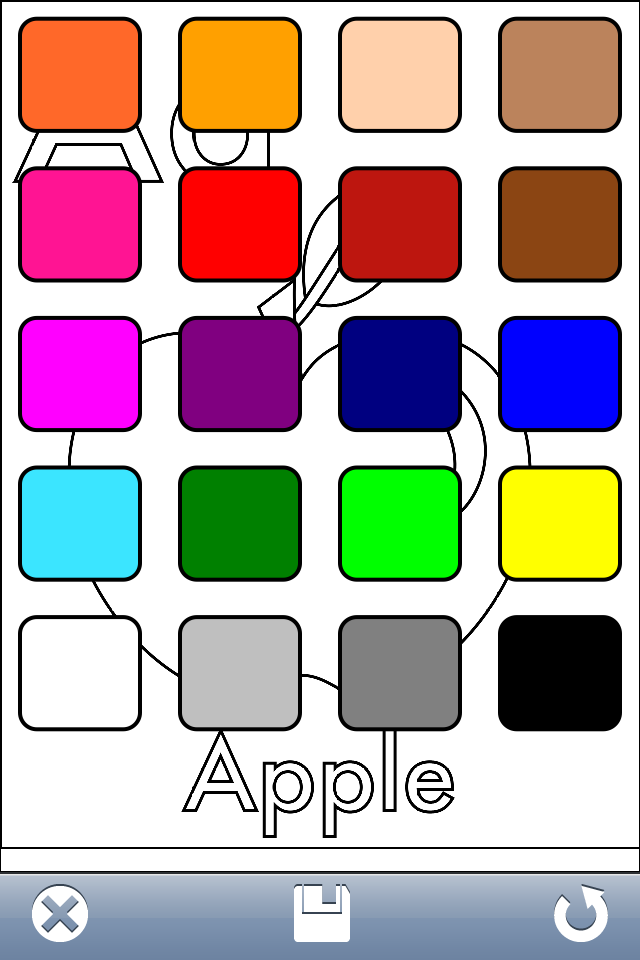 My Alphabet Coloring Book free app screenshot 2