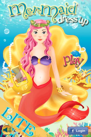 Mermaid Dress Up Lite free app screenshot 1