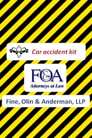 Car accident kit by FOA free app screenshot 1