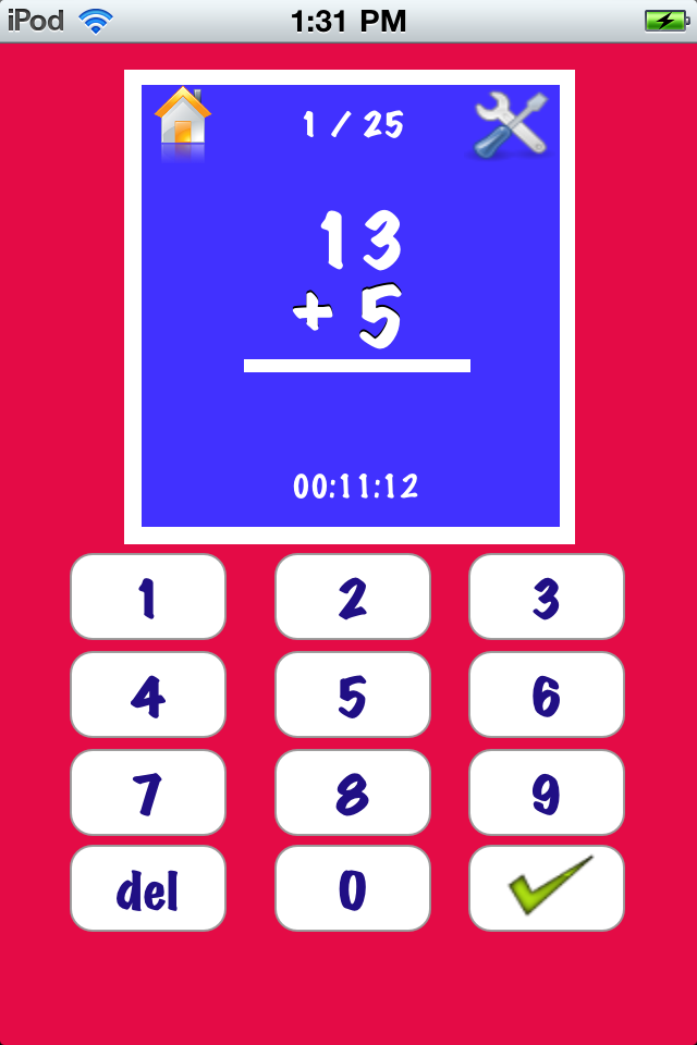 My Math Flash Cards App free app screenshot 2