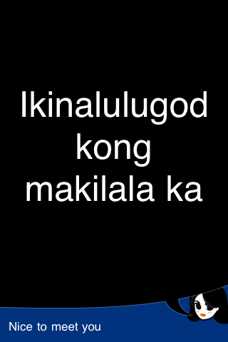 Lingopal Tagalog (Filipino) LITE - talking phrasebook free app screenshot 4