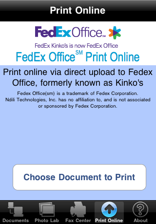 Fax Print Share Lite (now includes Postal Mail and Postcards) free app screenshot 2