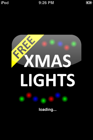 Xmas Lights! free app screenshot 1