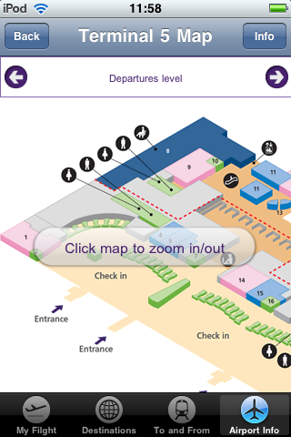 Heathrow Airport Guide Pro free app screenshot 3