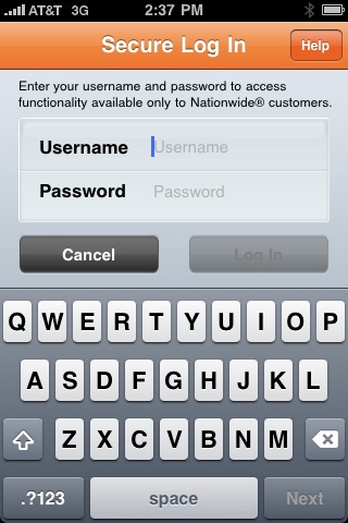 Nationwide Mobile free app screenshot 2