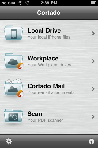 Cortado Workplace free app screenshot 1