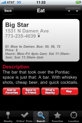 Time Out Chicago for iPhone free app screenshot 4