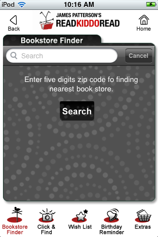 Kids' Book Finder free app screenshot 3