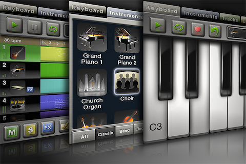 Music Studio Lite free app screenshot 1