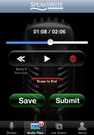 SpeakWrite free app screenshot 3