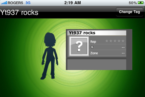 Xbox 360 Avatar Gamer Tag free app screenshot 2