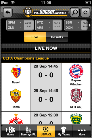 Fox Soccer free app screenshot 4