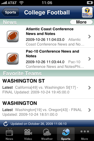 KIROTV.com Mobile. Seattle-area news, weather, traffic & sports free app screenshot 4