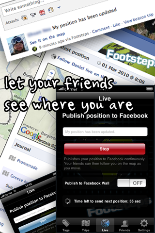 Footsteps Mobile Lite free app screenshot 4