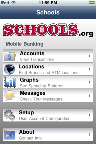 Schools Mobile Banking free app screenshot 1