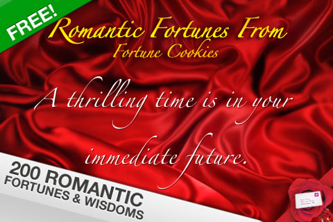 Romantic Fortune Cookies - Enhance Your Love Life! free app screenshot 1