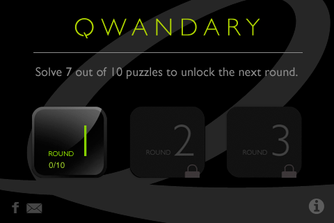 Qwandary. free app screenshot 1