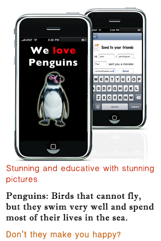 Penguins of the World free app screenshot 1