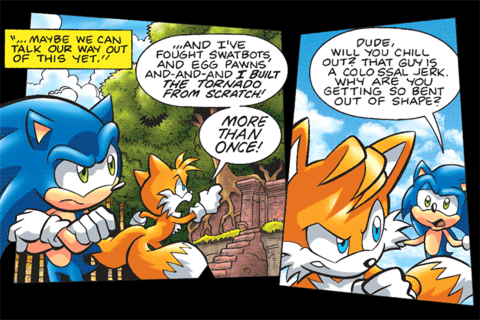 Sonic Comics free app screenshot 3